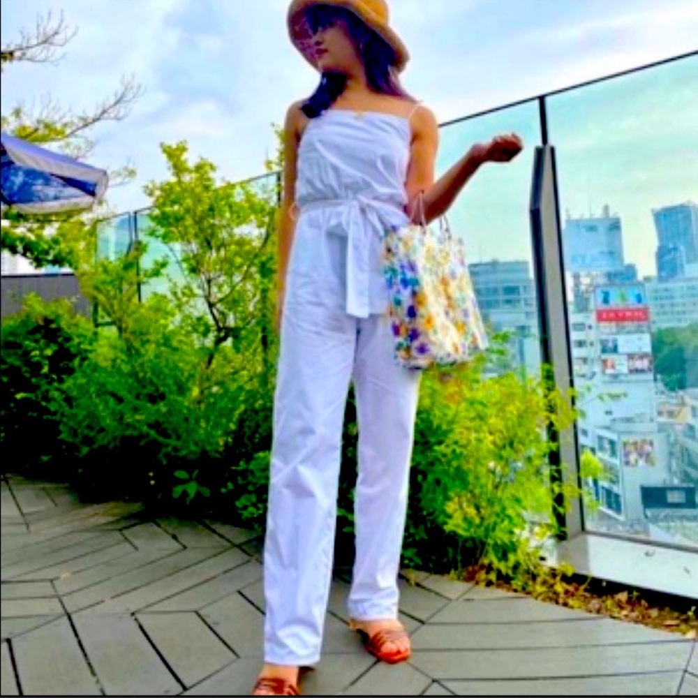 NWT Zara White TRF Jumper with Belt